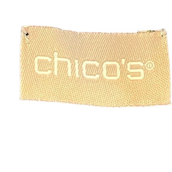 Chicos Womens Floral Chenille Jacquard Ruana Wrap Poncho Kimono Blue One Size - Picture 15 of 15